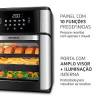 Fritadeira Elétrica Forno Oven 12L Mondial AFON-12L-BI-BC - 7