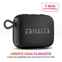Caixa de Som Speaker AIWA AWS-SP-07-B 7W Bluetooth IPX6 - 3