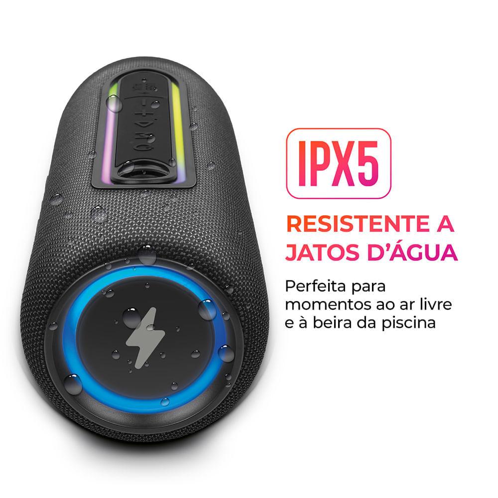 Caixa de Som Speaker AIWA SP-05-LB 30W Bluetooth IPX5 - 5