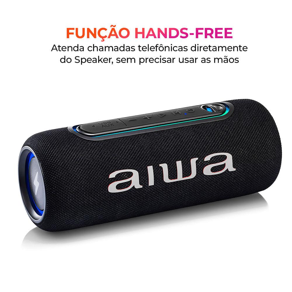 Caixa de Som Speaker AIWA SP-05-LB 30W Bluetooth IPX5 - 4