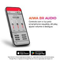 Caixa de Som Speaker AIWA SP-05-LB 30W Bluetooth IPX5 - 6