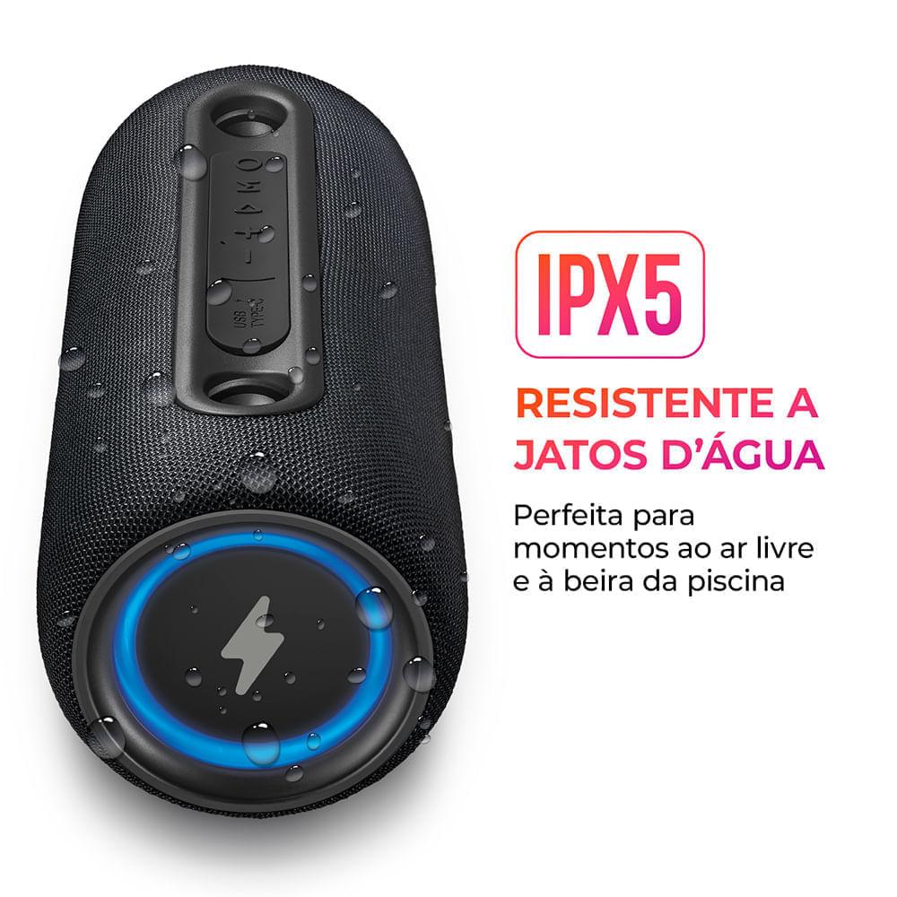 Caixa de Som Speaker AIWA SP-04-LB 40W Bluetooth IPX5 - 5