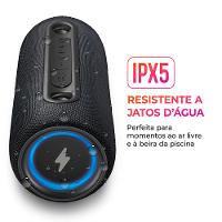 Caixa de Som Speaker AIWA SP-04-LB 40W Bluetooth IPX5 - 5
