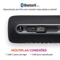 Caixa de Som Speaker AIWA SP-04-LB 40W Bluetooth IPX5 - 9