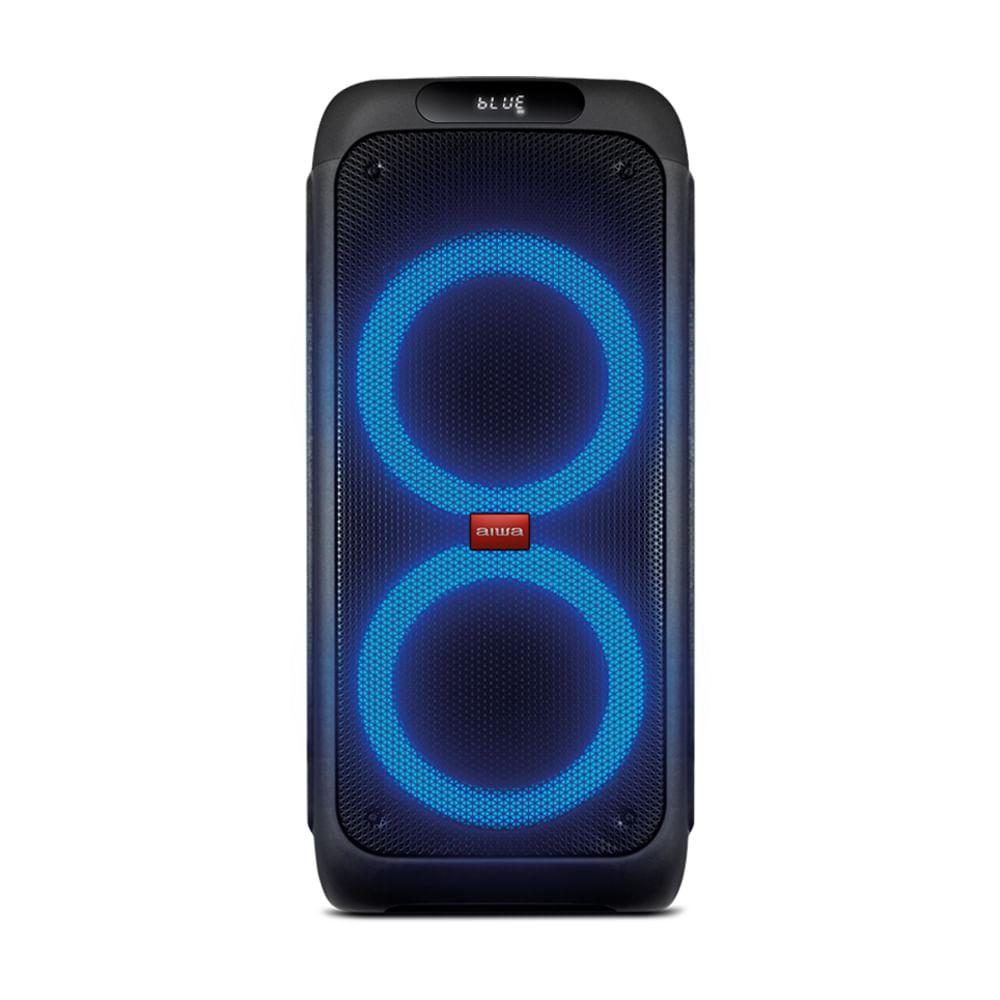 Caixa de Som PartyBox AIWA PB-01 Bluetooth 15H RGB USB TWS Preto - 1