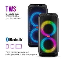 Caixa de Som PartyBox AIWA PB-01 Bluetooth 15H RGB USB TWS Preto - 5