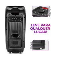 Caixa de Som PartyBox AIWA PB-01 Bluetooth 15H RGB USB TWS Preto - 7