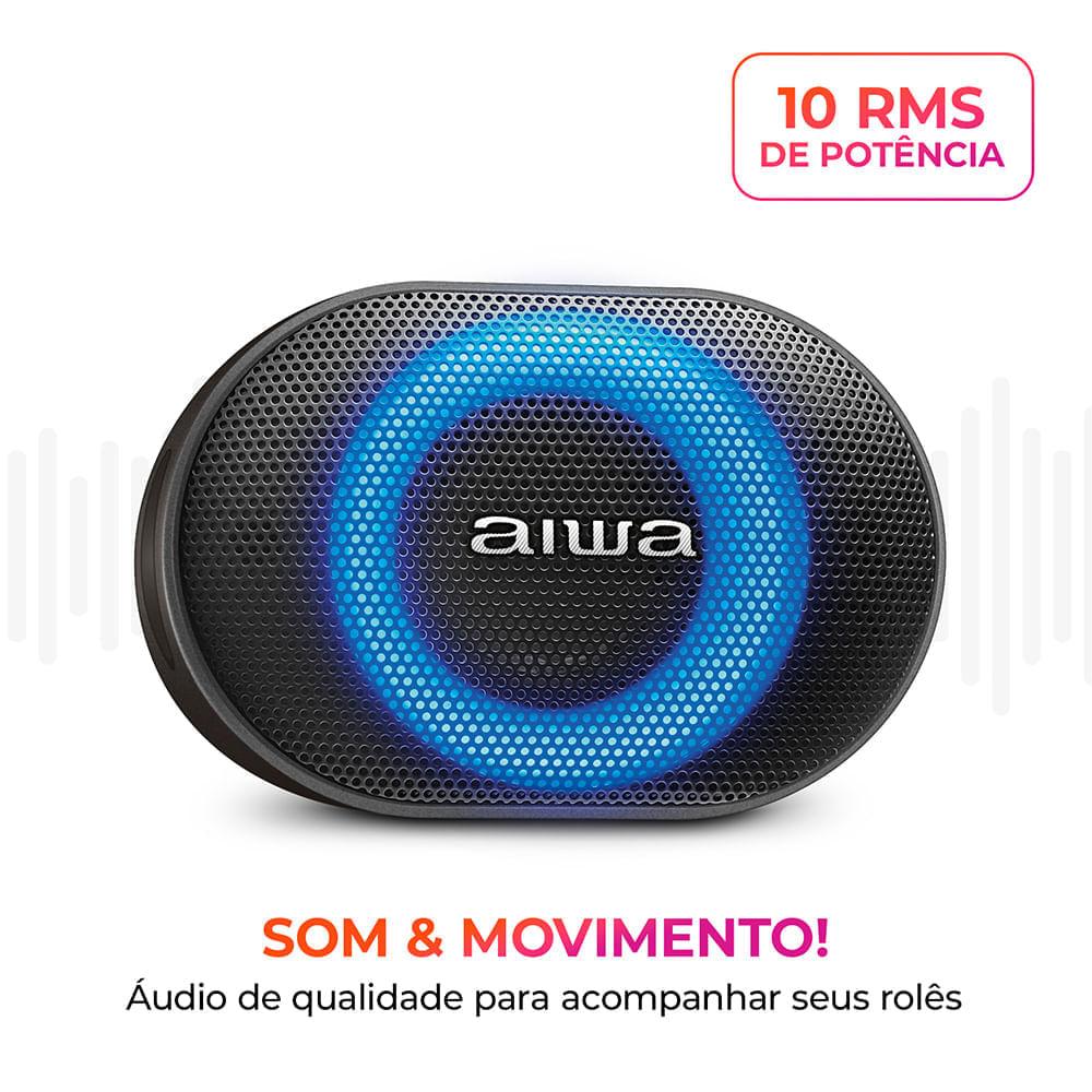 Caixa de Som Speaker AIWA AWS-SP-06-B 10W Bluetooth IPX6 - 3
