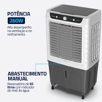 Climatizador Wind Pro Mondial Branco/Cinza 260W - CL-65L - 3