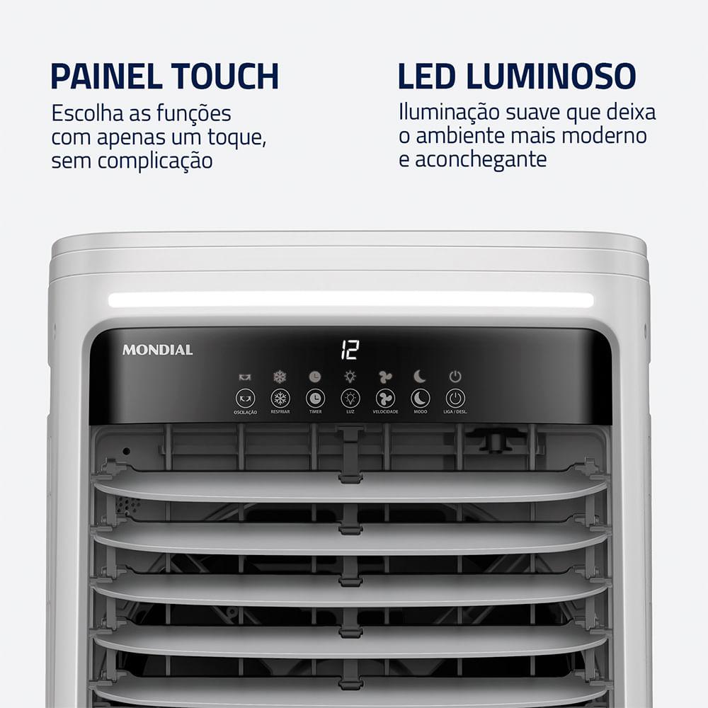 Climatizador Wind Turbo Mondial Branco 150W - CL-25L - 7