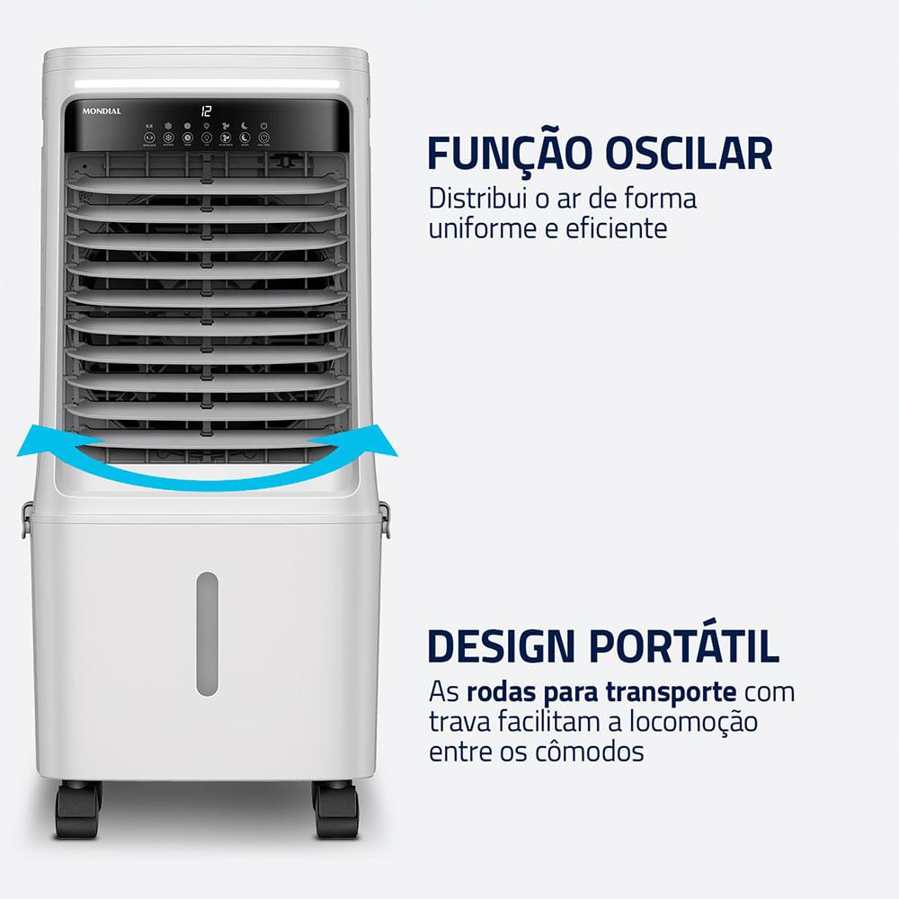 Climatizador Wind Turbo Mondial Branco 150W - CL-25L - 9