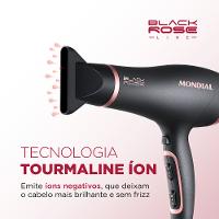 Secador de Cabelos Mondial Preto/Golden Rose 2000W Bivolt - SC-37-BI - 2