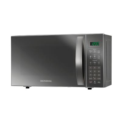 Micro-Ondas Mondial Cinza e Espelhado 1200W MO-01-21-E