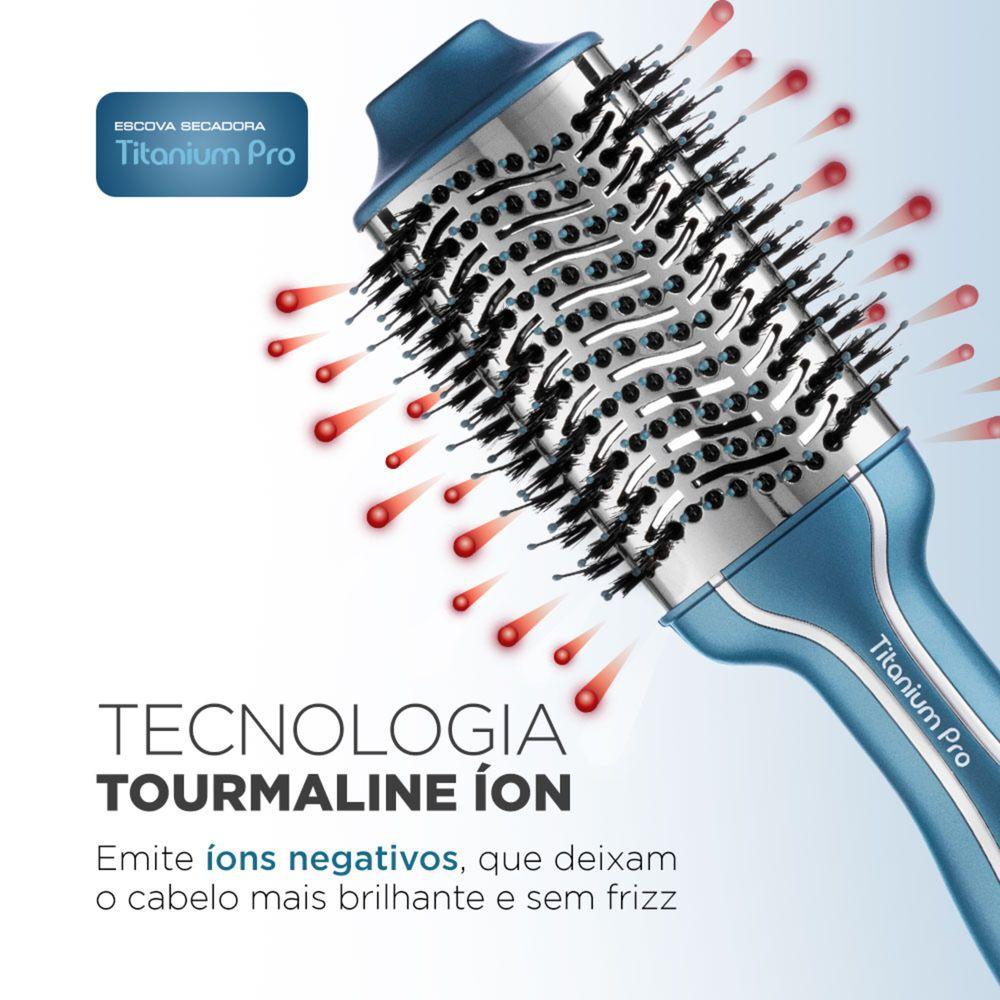 Escova Secadora Mondial Azul 1200W ES-28 - 2