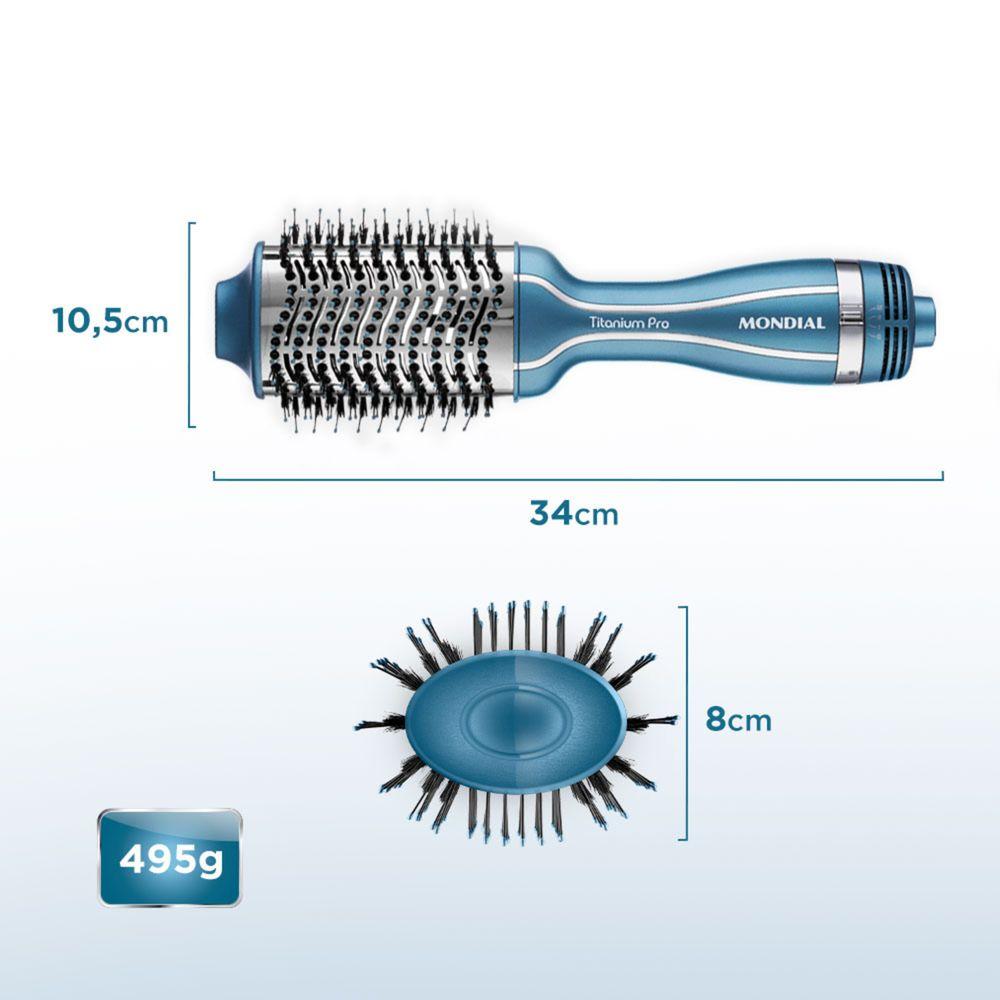 Escova Secadora Mondial Azul 1200W ES-28 - 7