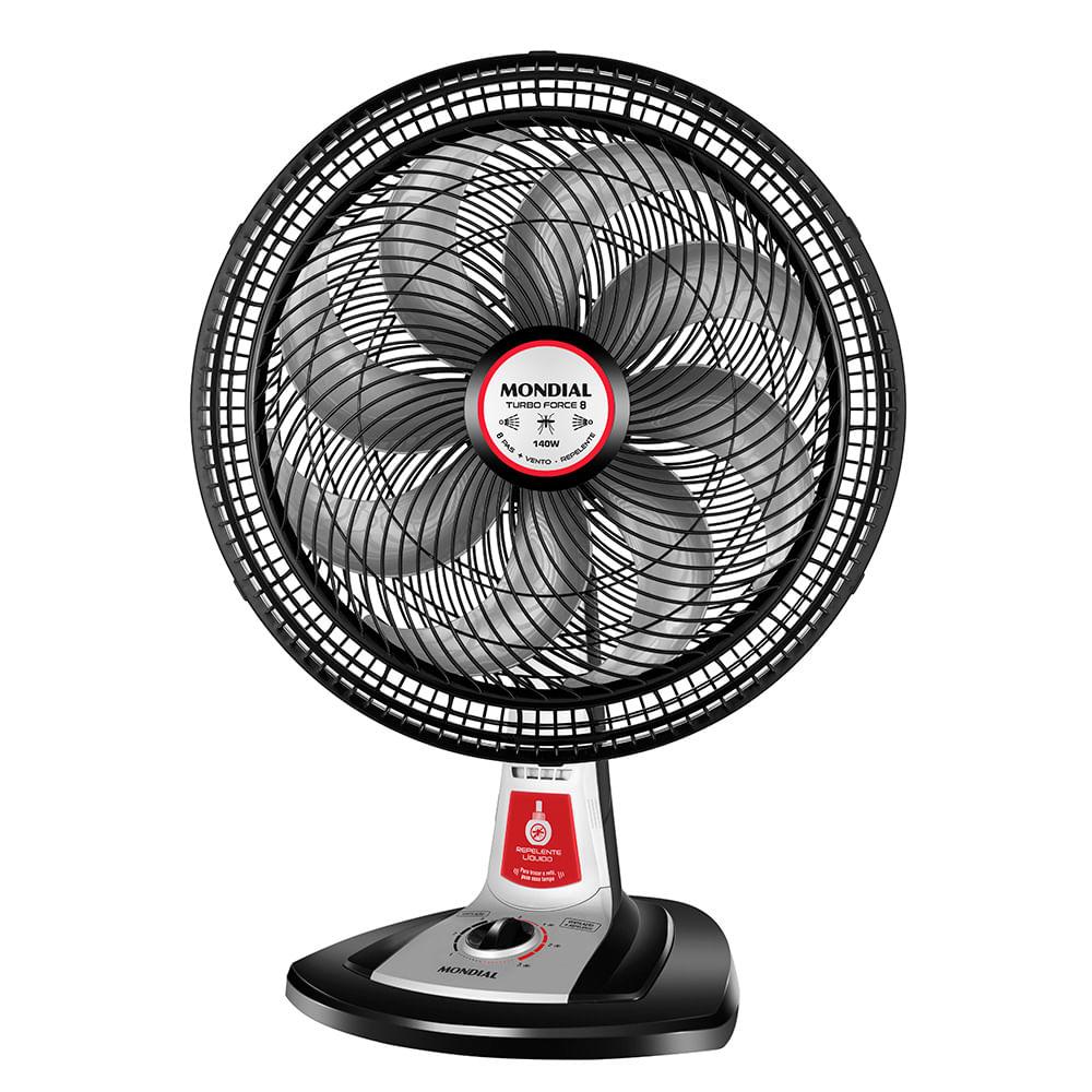 Ventilador de Mesa Mondial Turbo Force VT-RP-03-8P-NP - 1