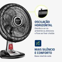 Ventilador de Mesa Mondial Turbo 8 Pás 40 cm Repelente Líquido VTX-40-8P-RL - 5