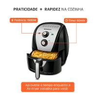 Fritadeira Sem Óleo Air Fryer 6 Litros AFN-60-BI Mondial - 3