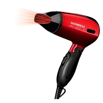 Secador Maxis Travel Mondial Vermelho e Preto SC-10