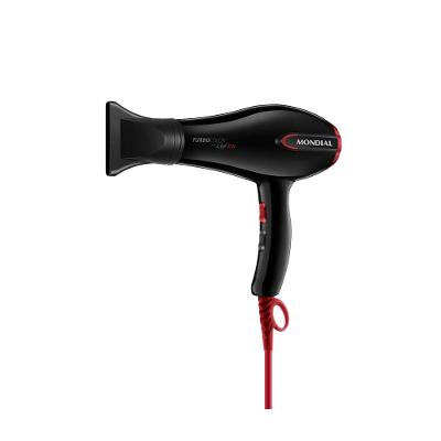 Secador de Cabelos Turbo Mondial Preto e Vermelho SC-41