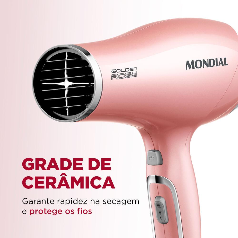 Secador de Cabelos Mondial Golden Rose 2000W SC-32 - 5