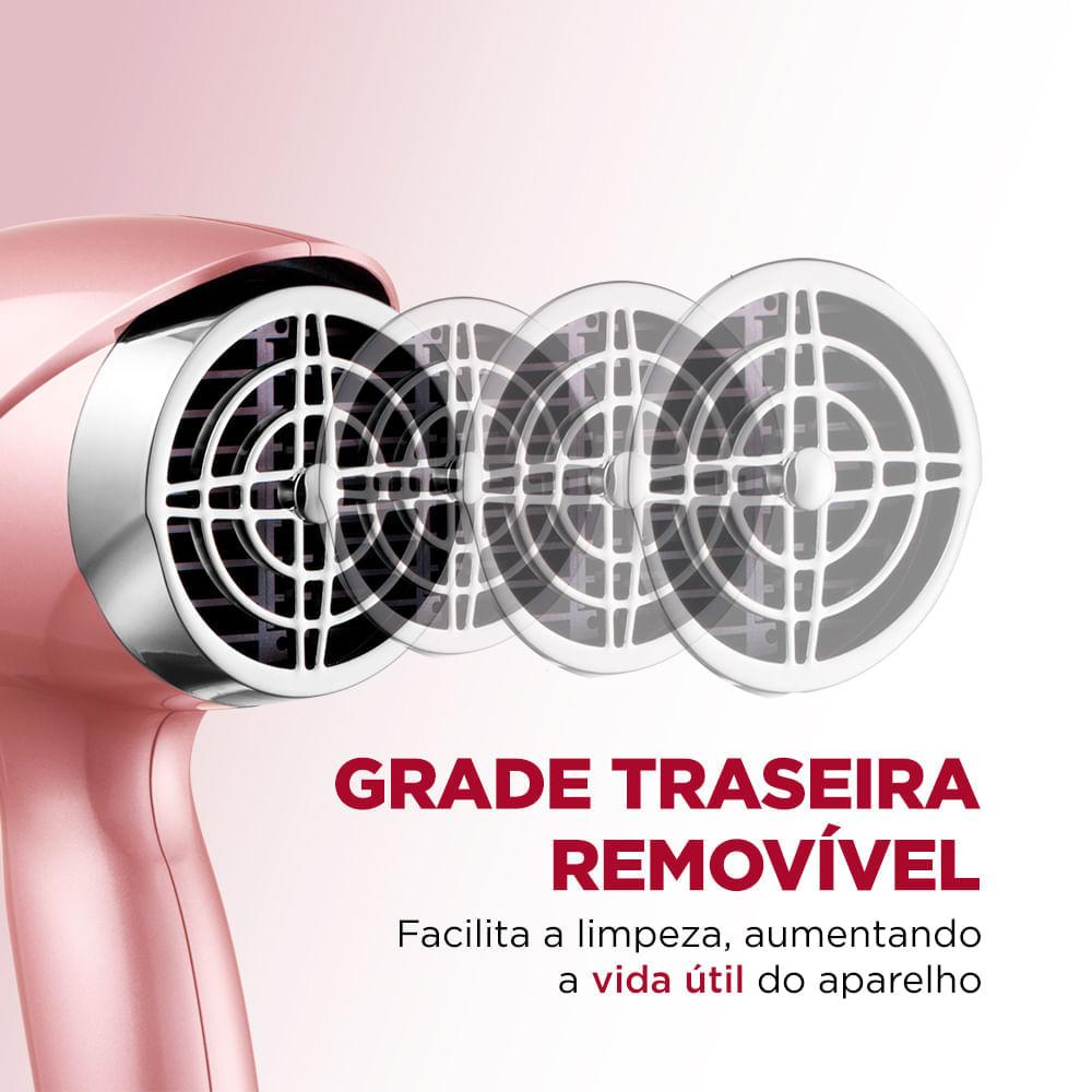 Secador de Cabelos Mondial Golden Rose 2000W SC-32 - 6