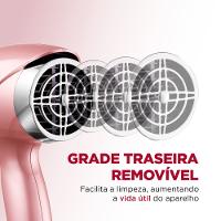 Secador de Cabelos Mondial Golden Rose 2000W SC-32 - 6