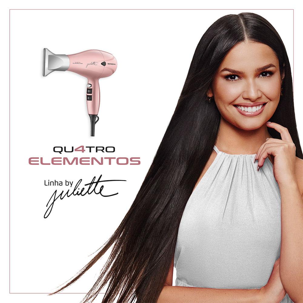 Secador de Cabelo By Juliette Mondial Golden Rose 2000W SCP-JU-01 - 2