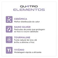 Prancha Alisadora By Juliette Mondial Azul e Rosa 60W P-JU-03 - 2