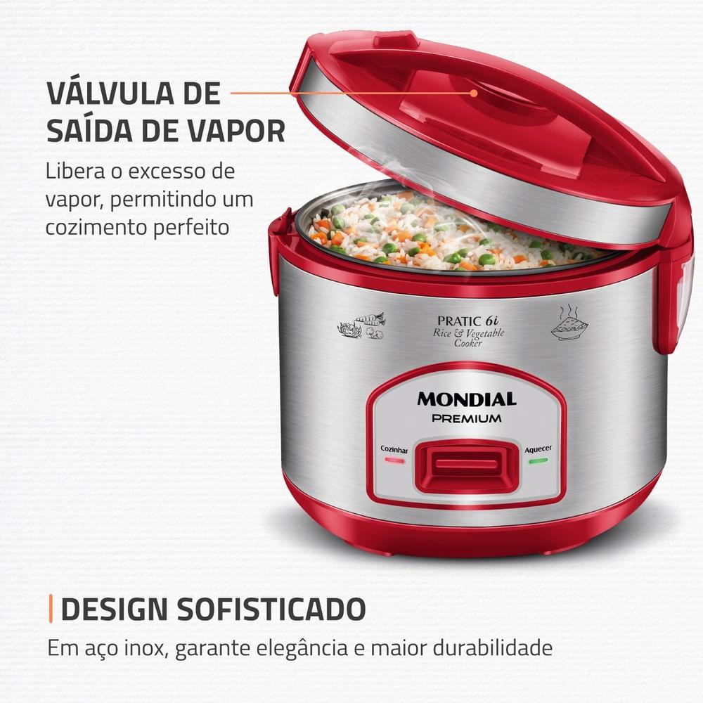 Panela Elétrica Mondial Pratic 6I PE-45-6X - 4