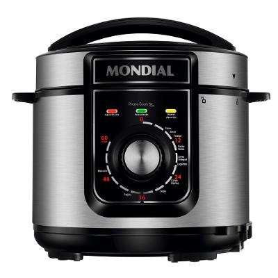 Panela de Pressão Elétrica Pratic Cook 5 L Premium I PE-48-5L-I