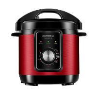 Panela de Pressão Elétrica Mondial Pratic Cook 3L Red Premium I PE-47-3L-RI - 1