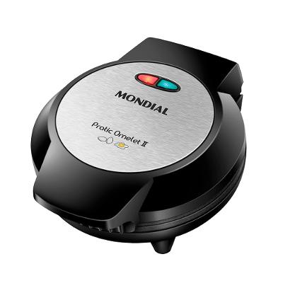 Omeleteira Pratic Omelet II Mondial Preto e Inox 800W OM-04-BI