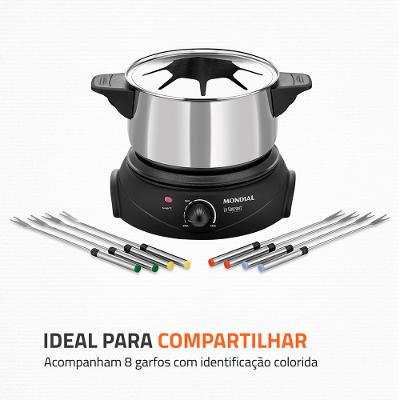 Panela Elétrica de Fondue Elétrico Le Gourmet II FD-02