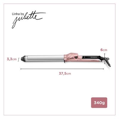 Modelador de Cachos By Juliette Mondial 28mm Golden Rose Bivolt MC-JU-01