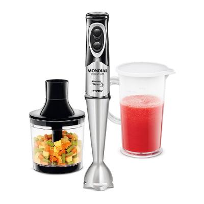 Power Mixer Premium Mondial Preto e Inox 500W M-07