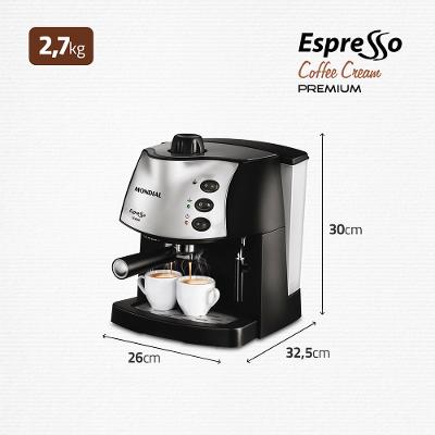 Máquina de Café Expresso Mondial C-08