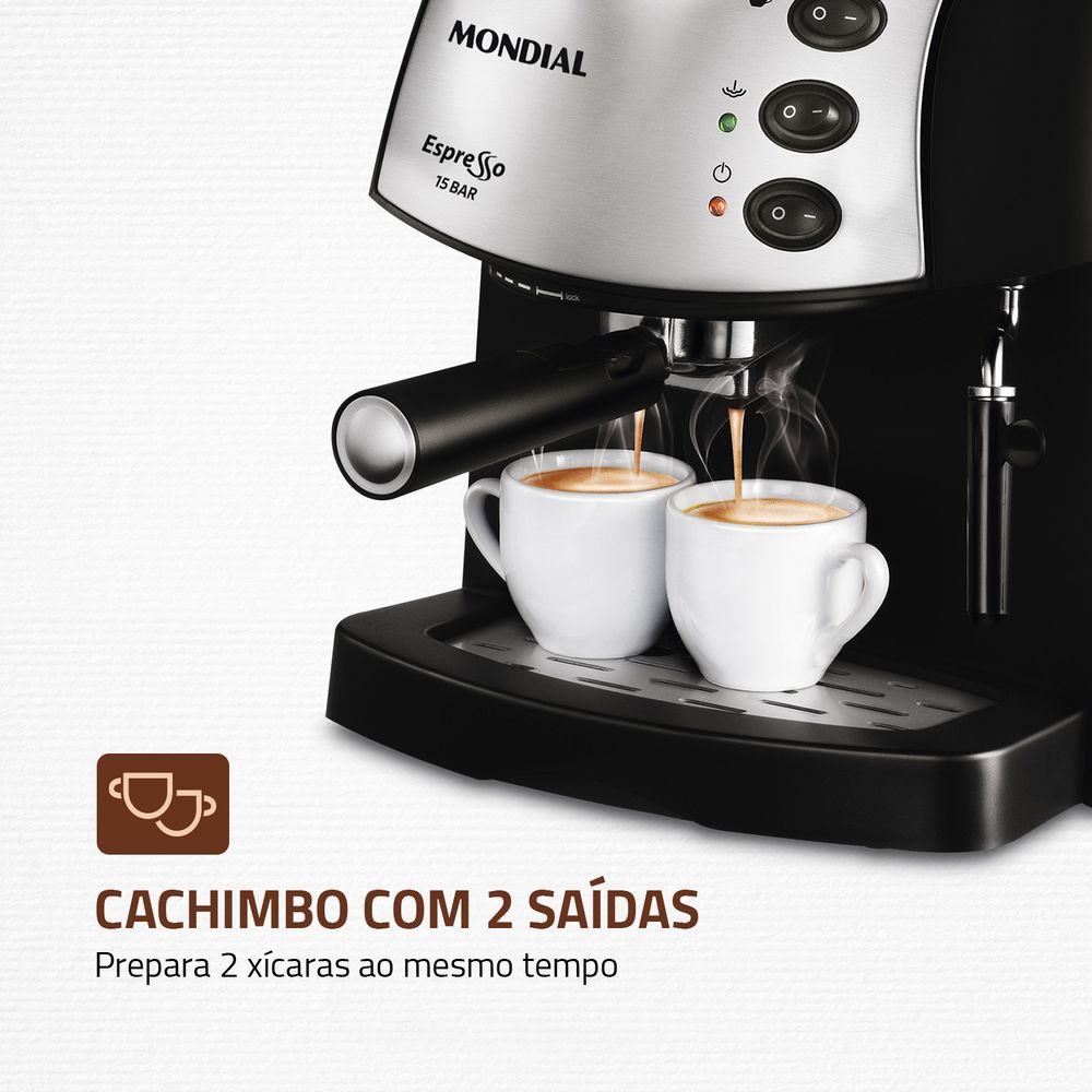 Máquina de Café Expresso Mondial C-08 - 3