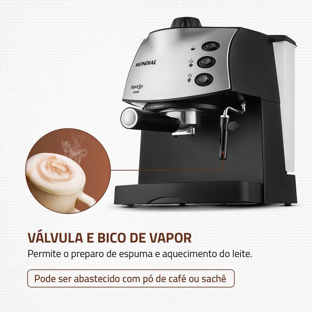 Máquina de Café Expresso Mondial C-08 - 4