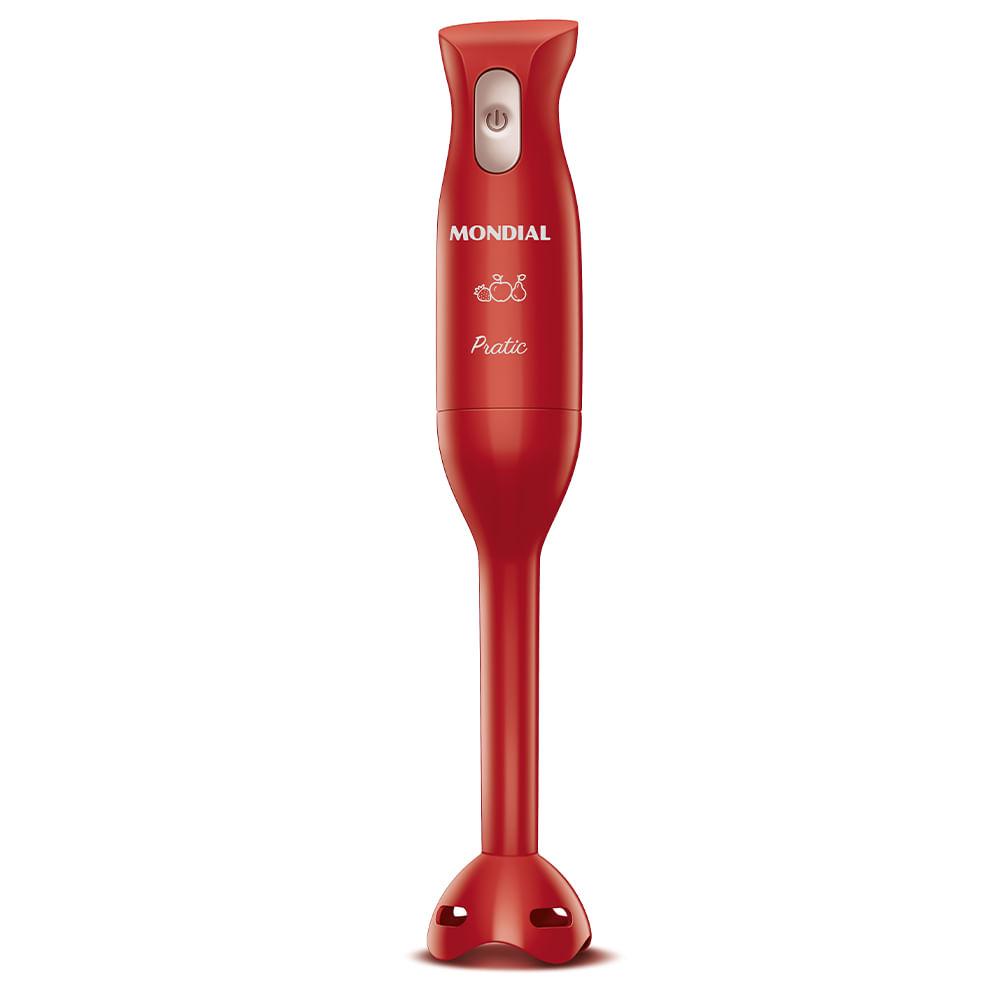 Mixer Pratic Mondial Vermelho 200W M-15-R - 1