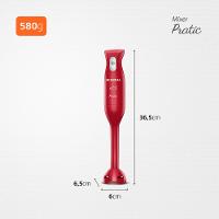 Mixer Pratic Mondial Vermelho 200W M-15-R - 7