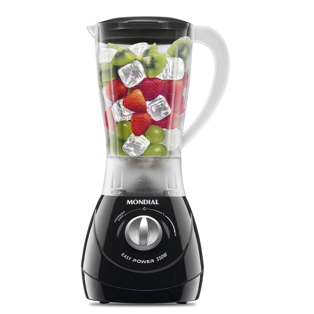 Liquidificador Easy Power Mondial Preto 550W L-550-B - 1