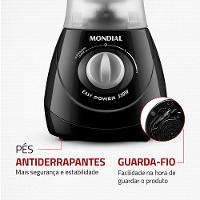 Liquidificador Easy Power Mondial Preto 550W L-550-B - 6