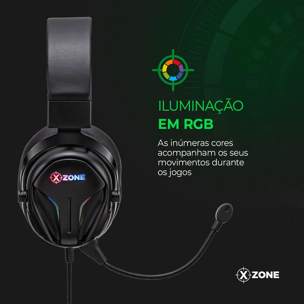 Headset Gamer 7,1 Xzone Preto GHS-04 - 4