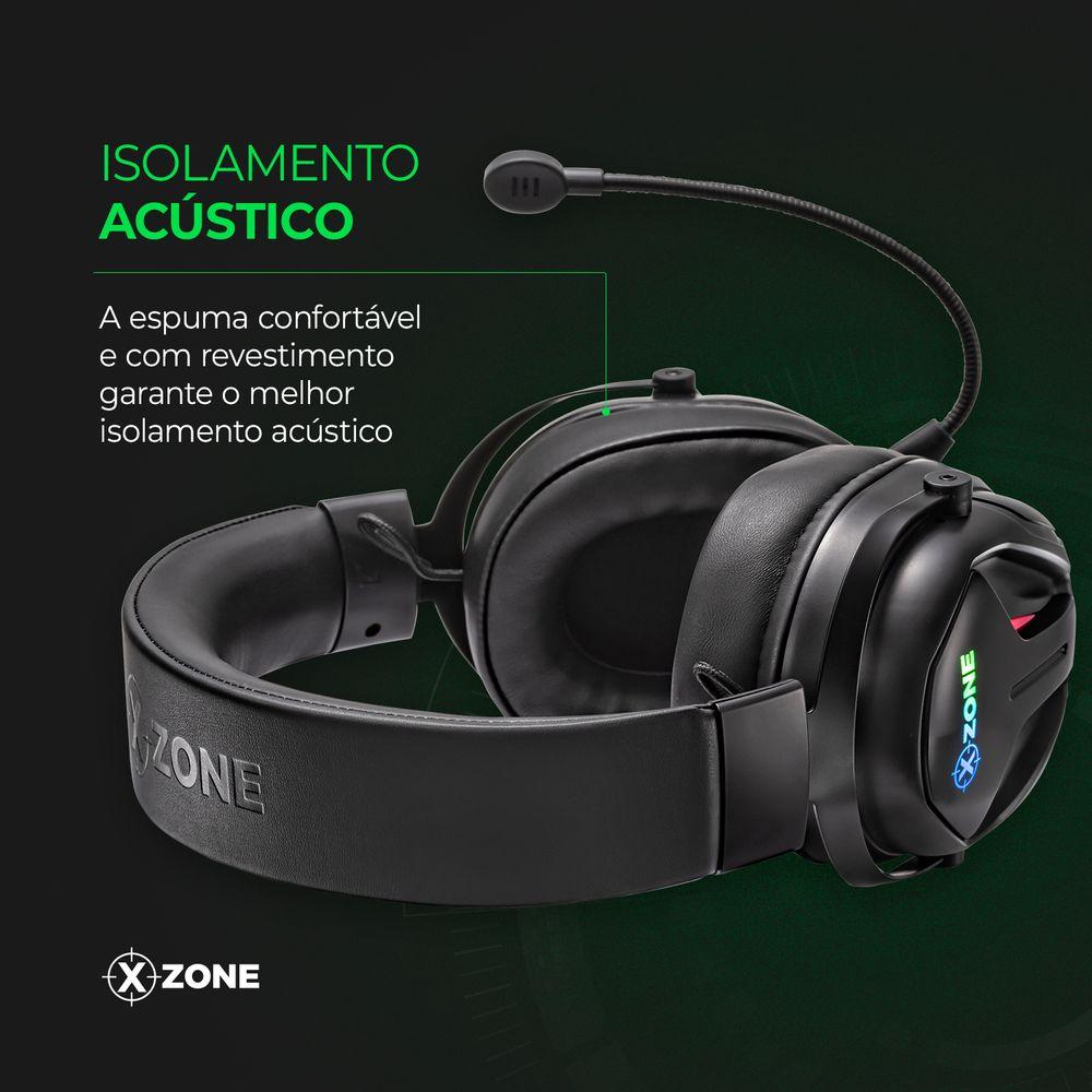 Headset Gamer 7,1 Xzone Preto GHS-04 - 5