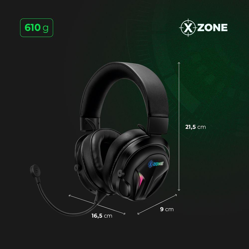 Headset Gamer 7,1 Xzone Preto GHS-04 - 9