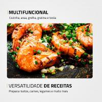 Grill Redondo Smart Grill 30cm Mondial Preto 1200W G-04 - 3