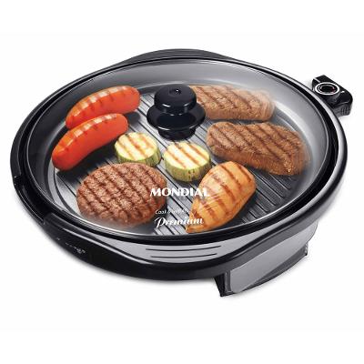 Grill Redondo Cook & Grill 40 Mondial Preto 1270W G-03