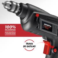 Furadeira de Impacto Mondial Preto 550W FI-09