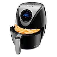 Fritadeira Sem Óleo Air Fryer 3,5L Mondial Preto e Inox 1500W AF-30-DI - 1
